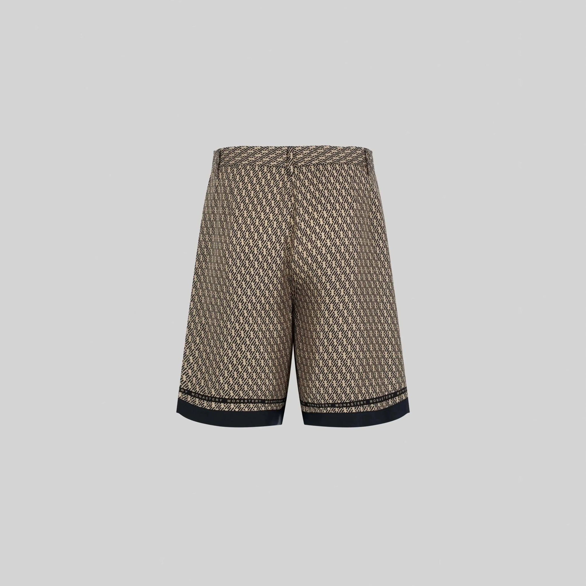 SILK SET MEN OVERSIZED SOLEIL BLACK SAFARI - Monastery | Tienda Oficial Colombia