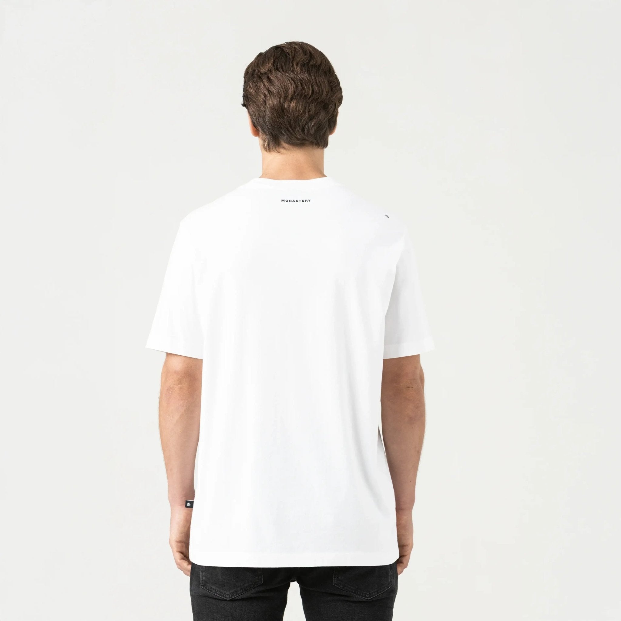 SMOKE T - SHIRT MEN WHITE - Monastery | Tienda Oficial Colombia
