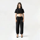SORA CROP TOP WOMEN BLACK - Monastery | Tienda Oficial Colombia