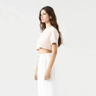 SORA CROP TOP WOMEN CAMEO ROSE - Monastery | Tienda Oficial Colombia
