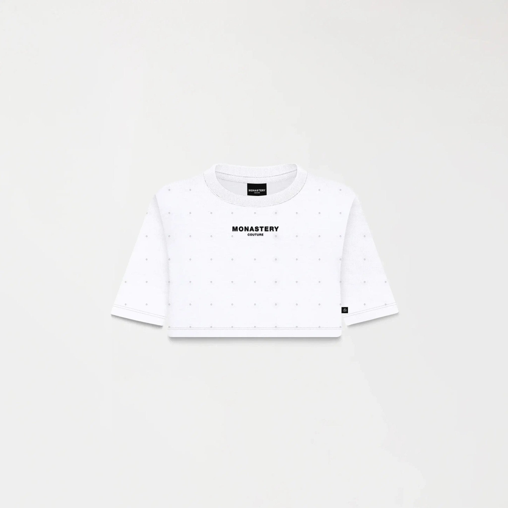SORA CROP TOP WOMEN WHITE - Monastery | Tienda Oficial Colombia