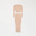 SOSIE KNITTED SET WOMEN WARM TAUPE - Monastery | Tienda Oficial Colombia