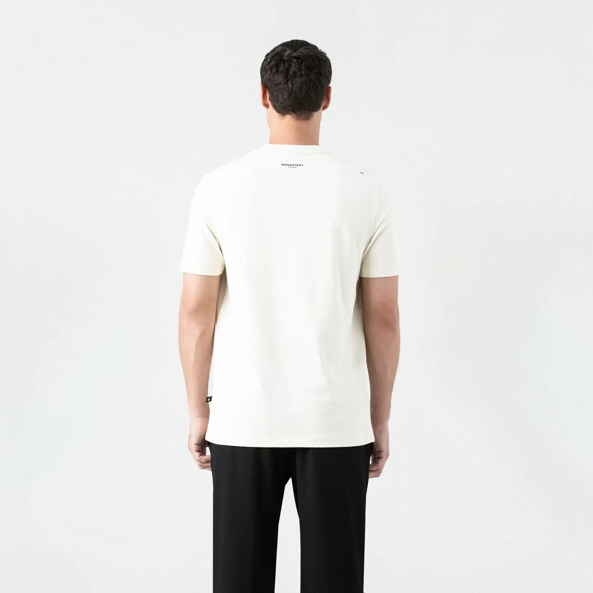 STALLION T - SHIRT MEN WHITE ASPARAGUS - Monastery | Tienda Oficial Colombia