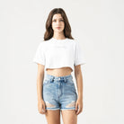 SUMMER CROP TOP WOMEN WHITE - Monastery | Tienda Oficial Colombia