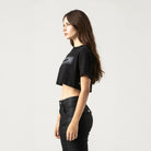 SUNNA CROP TOP WOMEN BLACK - Monastery | Tienda Oficial Colombia