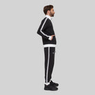 TAIGETO BLACK SPORT TROUSERS - Monastery