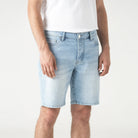TARIK DENIM SHORT MEN BABY BLUE - Monastery | Tienda Oficial Colombia