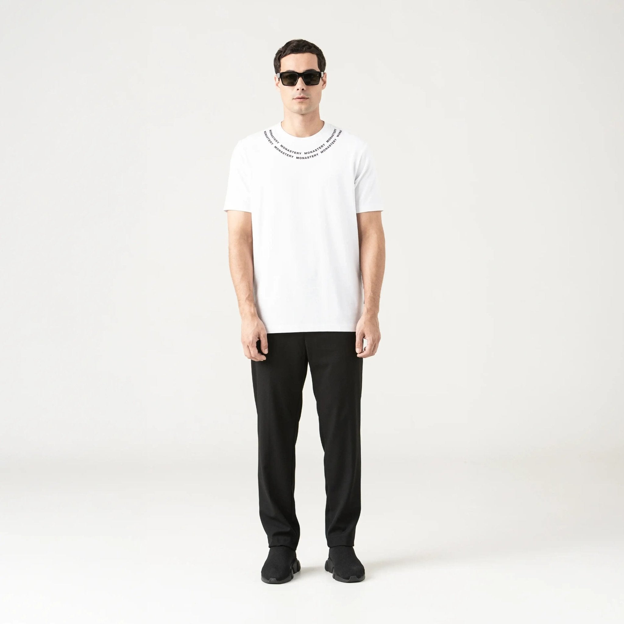 TROT T - SHIRT MEN WHITE - Monastery | Tienda Oficial Colombia
