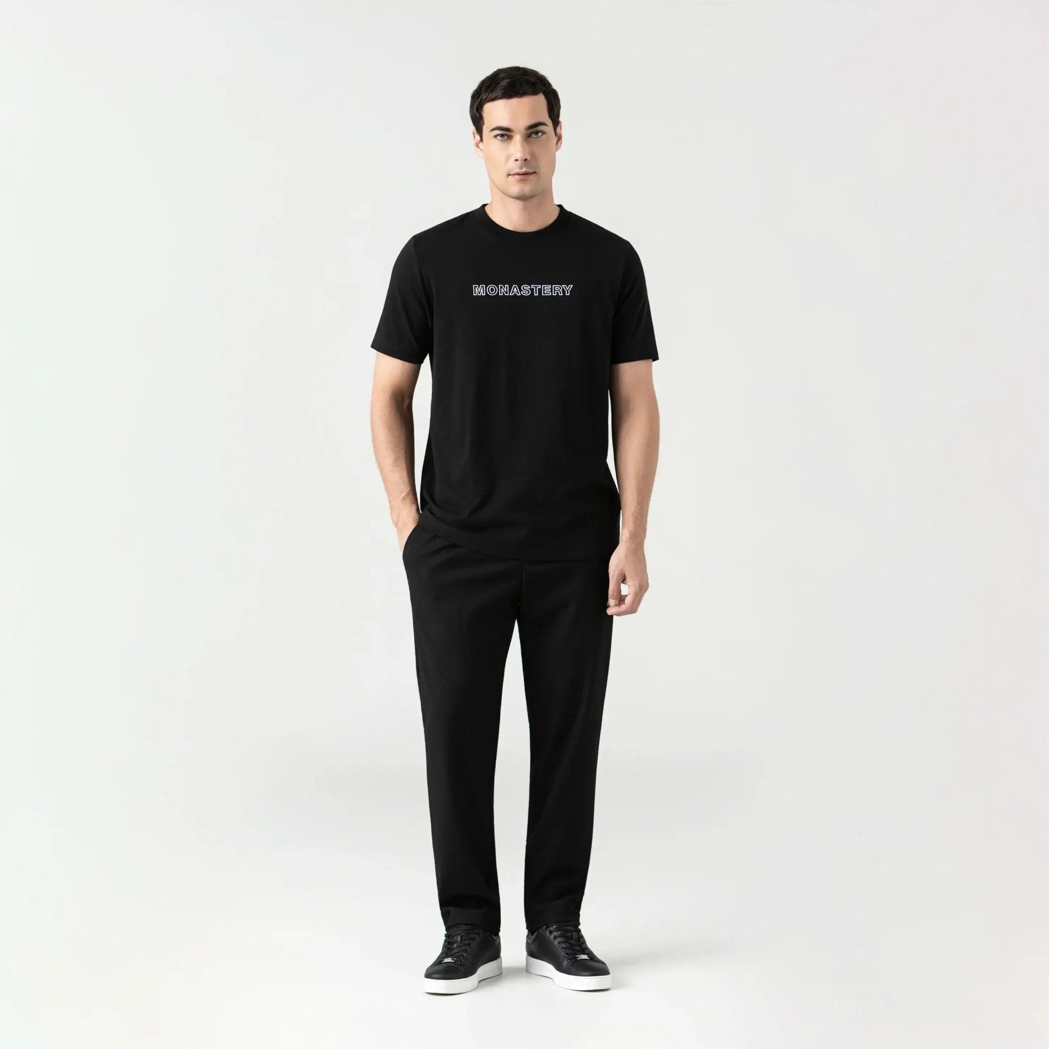 TROYA T - SHIRT MEN BLACK - Monastery | Tienda Oficial Colombia