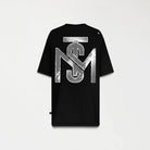 TUCKER T - SHIRT OVERSIZED MEN BLACK - Monastery | Tienda Oficial Colombia