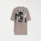 TUCKER T - SHIRT OVERSIZED MEN TAUPE GRAY - Monastery | Tienda Oficial Colombia