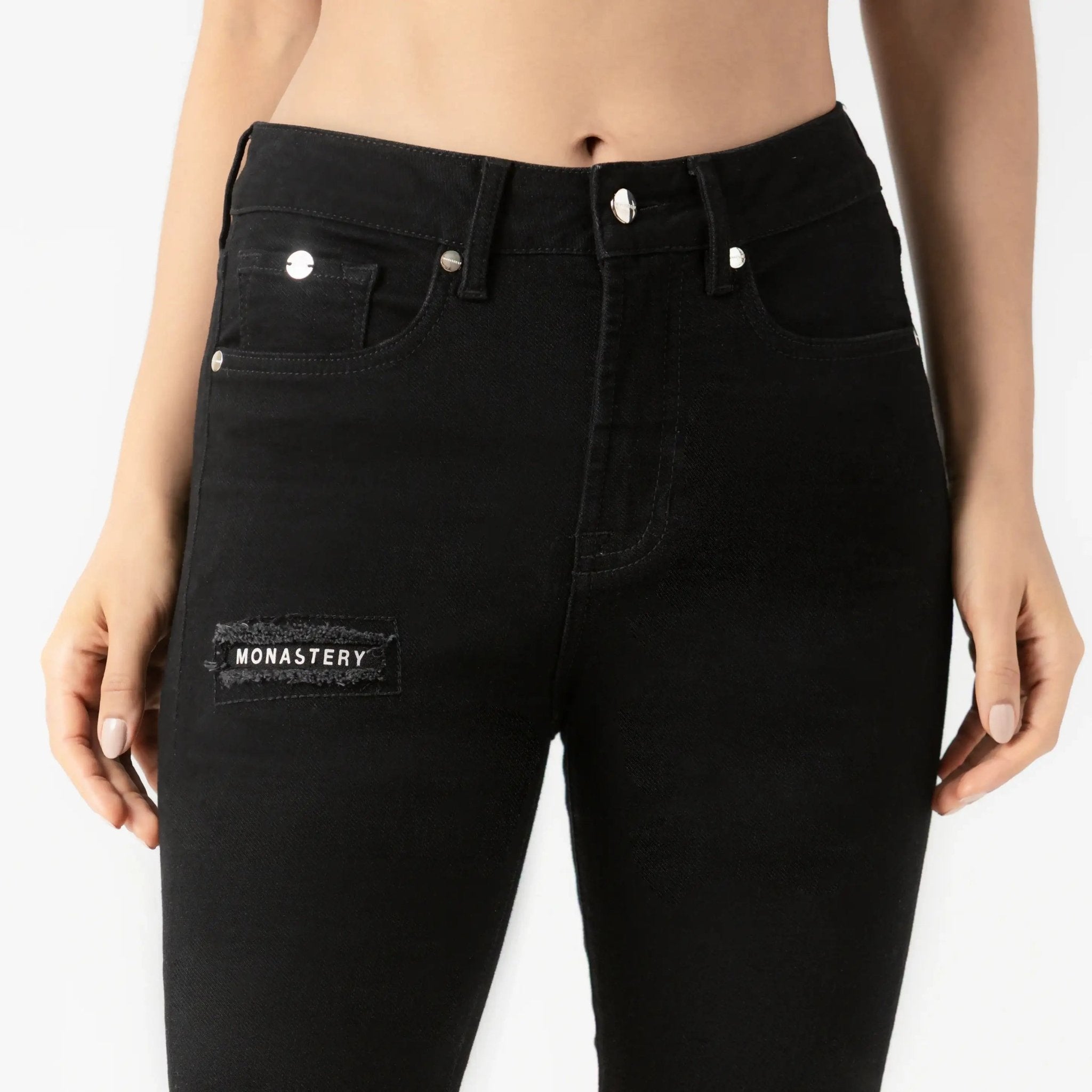 VISUS JEAN WOMEN BLACK - Monastery | Tienda Oficial Colombia