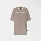 WARMBLOOD T - SHIRT OVERSIZED MEN TAUPE GRAY - Monastery | Tienda Oficial Colombia