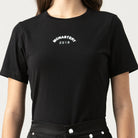 WAVE T - SHIRT WOMEN BLACK - Monastery | Tienda Oficial Colombia