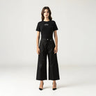 WAVE T - SHIRT WOMEN BLACK - Monastery | Tienda Oficial Colombia