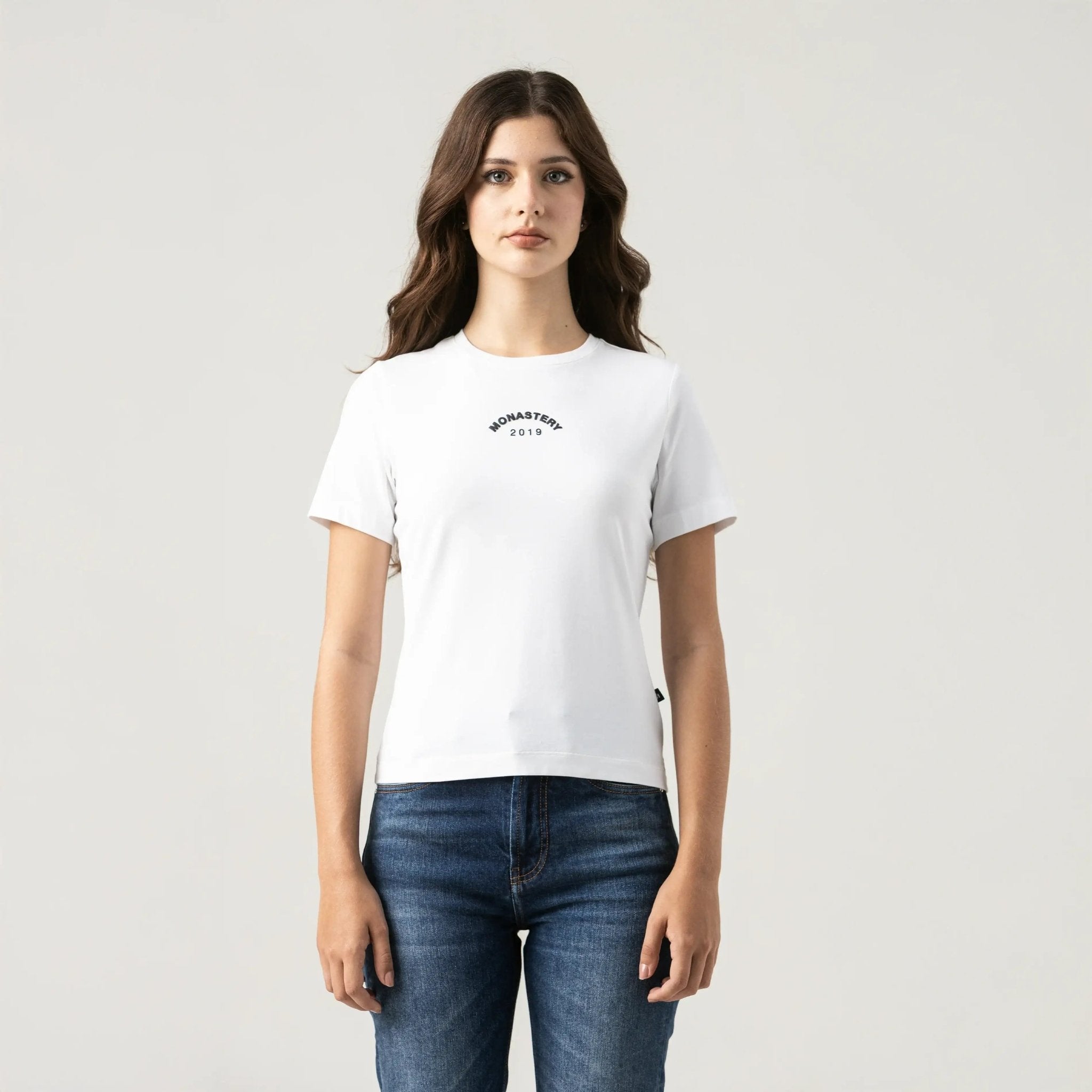 WAVE T - SHIRT WOMEN WHITE - Monastery | Tienda Oficial Colombia