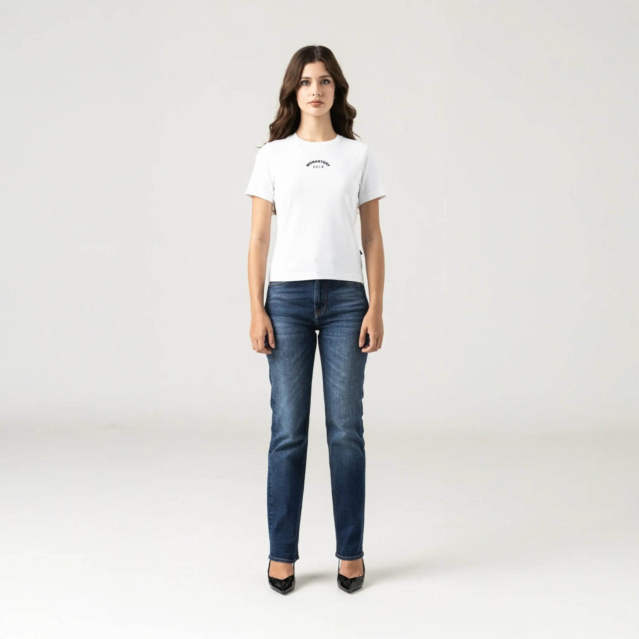 WAVE T - SHIRT WOMEN WHITE - Monastery | Tienda Oficial Colombia