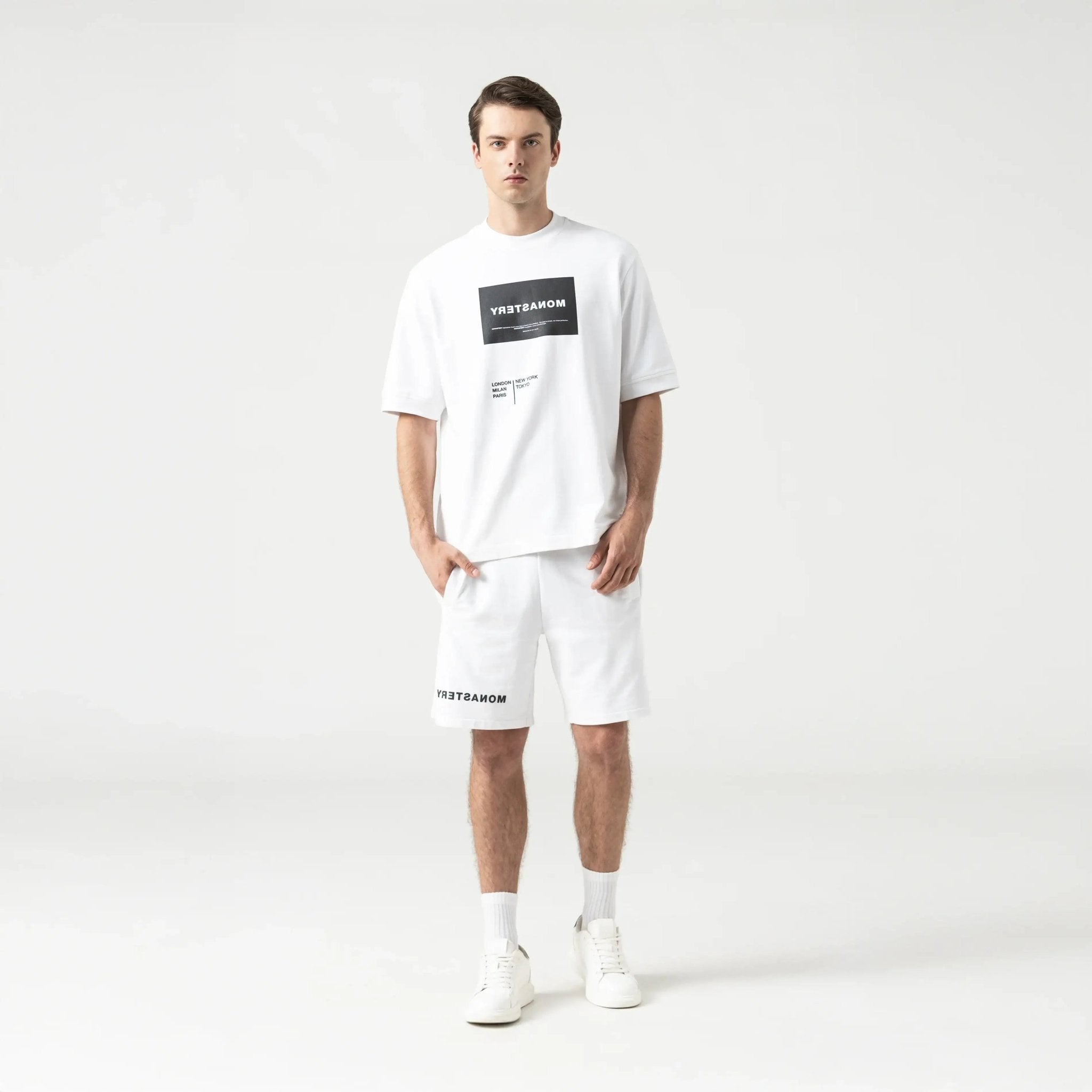 WITTON BURDA SHORT MEN WHITE - Monastery | Tienda Oficial Colombia