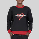 XENA BLACK SWEATSHIRTS - Monastery