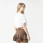 YLAIA CROP TOP WOMEN WHITE - Monastery | Tienda Oficial Colombia