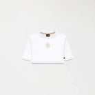 YLAIA CROP TOP WOMEN WHITE - Monastery | Tienda Oficial Colombia