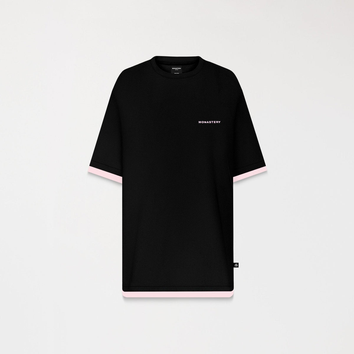 ZAHIR T - SHIRT OVERSIZED MEN BLACK - Monastery | Tienda Oficial Colombia